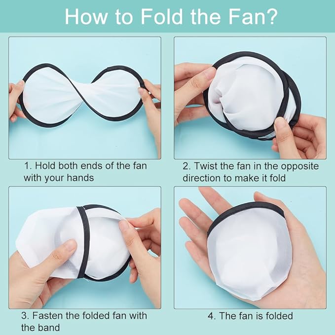Hot Notes - Foldable Flying Disc Fans