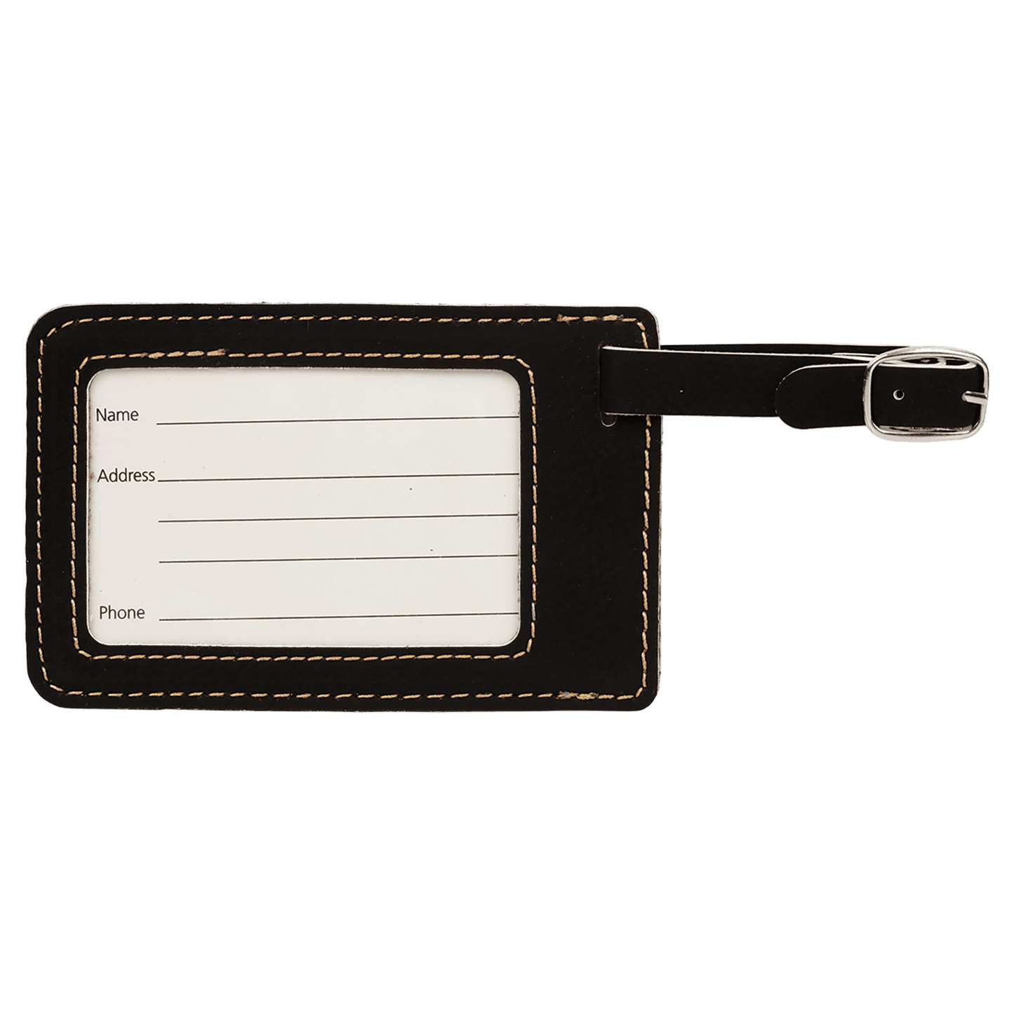 Note to Sef - Leatherette Luggage Tag