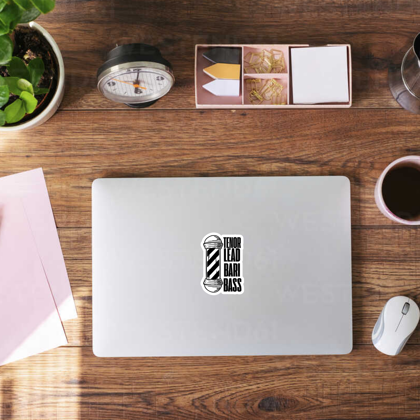 Barbershop Stickers - Printed, Kiss Cut Bubble-free stickers