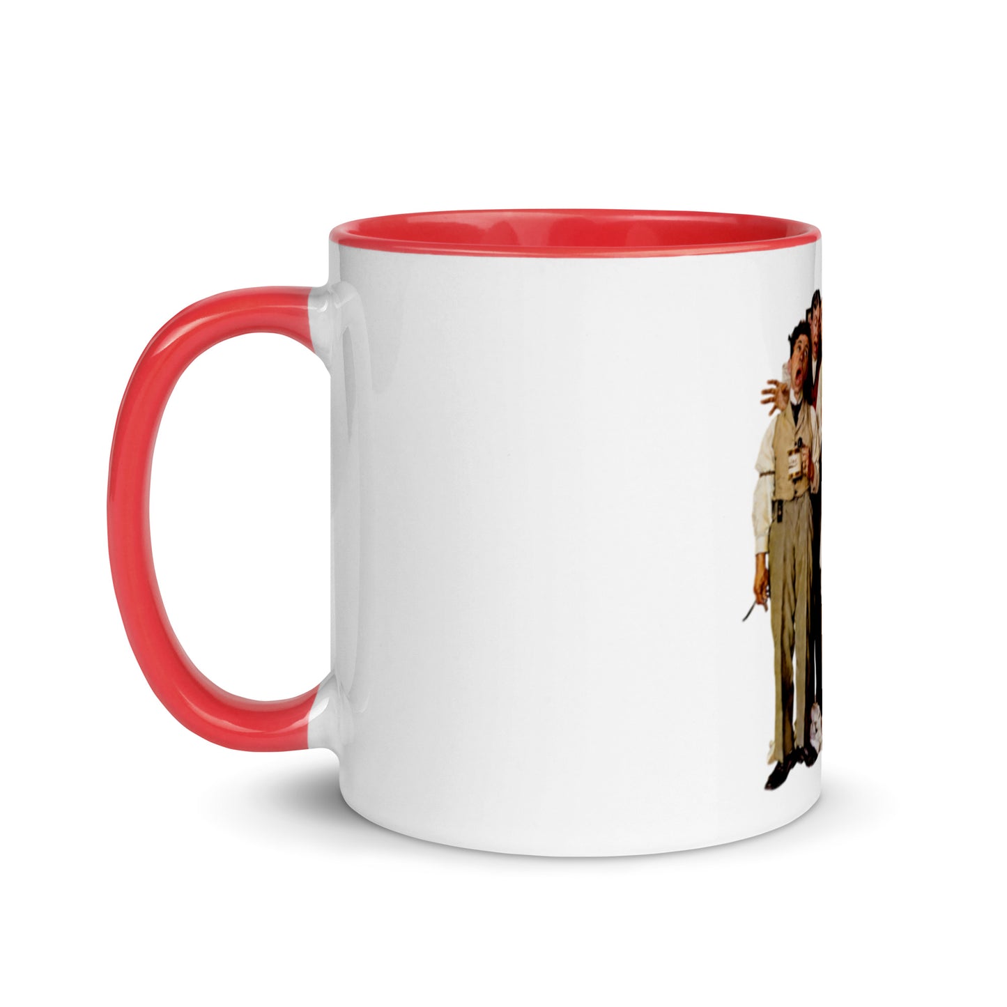 Rockwell Saturday Evening Post - Mug with Color Inside