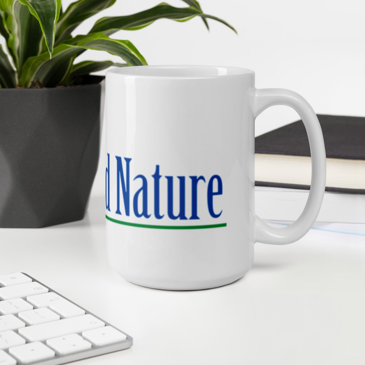 Second Nature Printed White glossy mug