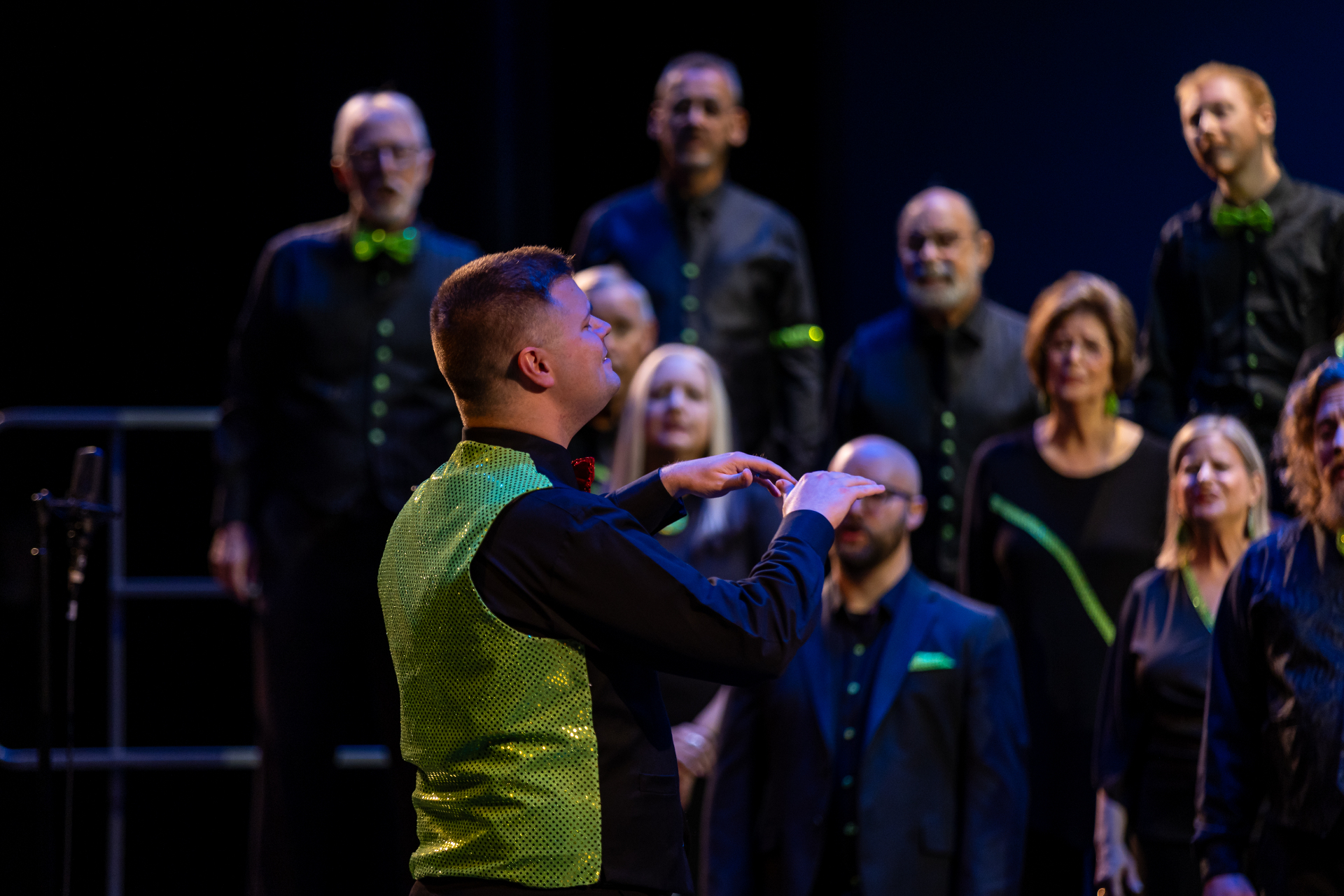 A barbershop chorus