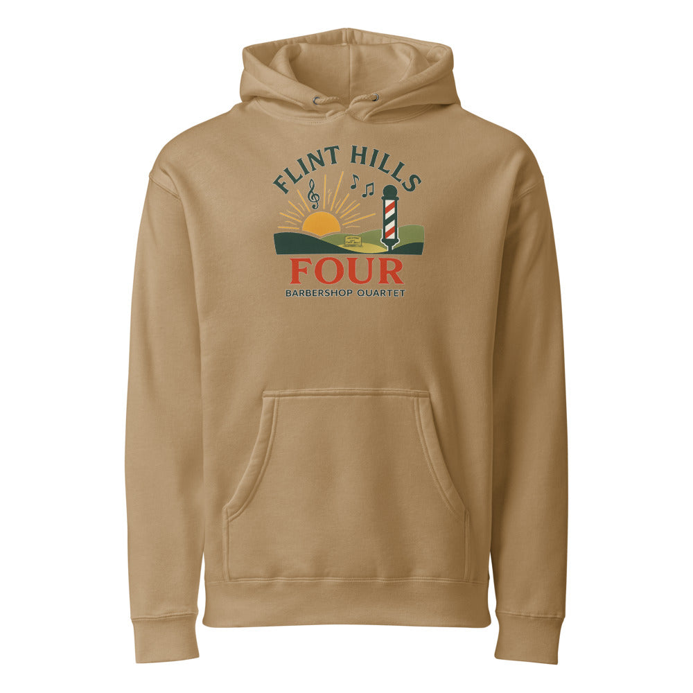 Flint Hills Four — Unisex Heavyweight Hooded Sweatshirt | Independent Trading Co. IND4000