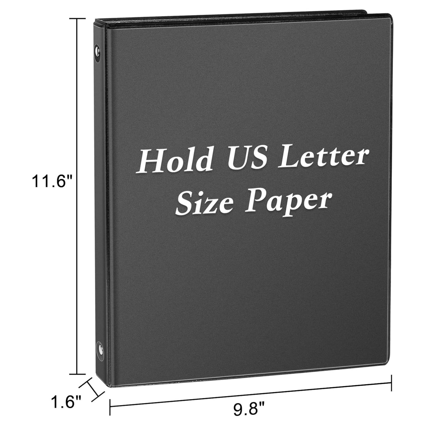 Space Kitty Sound - 1-inch Round Ring Binder, Standard 3 Ring Binder