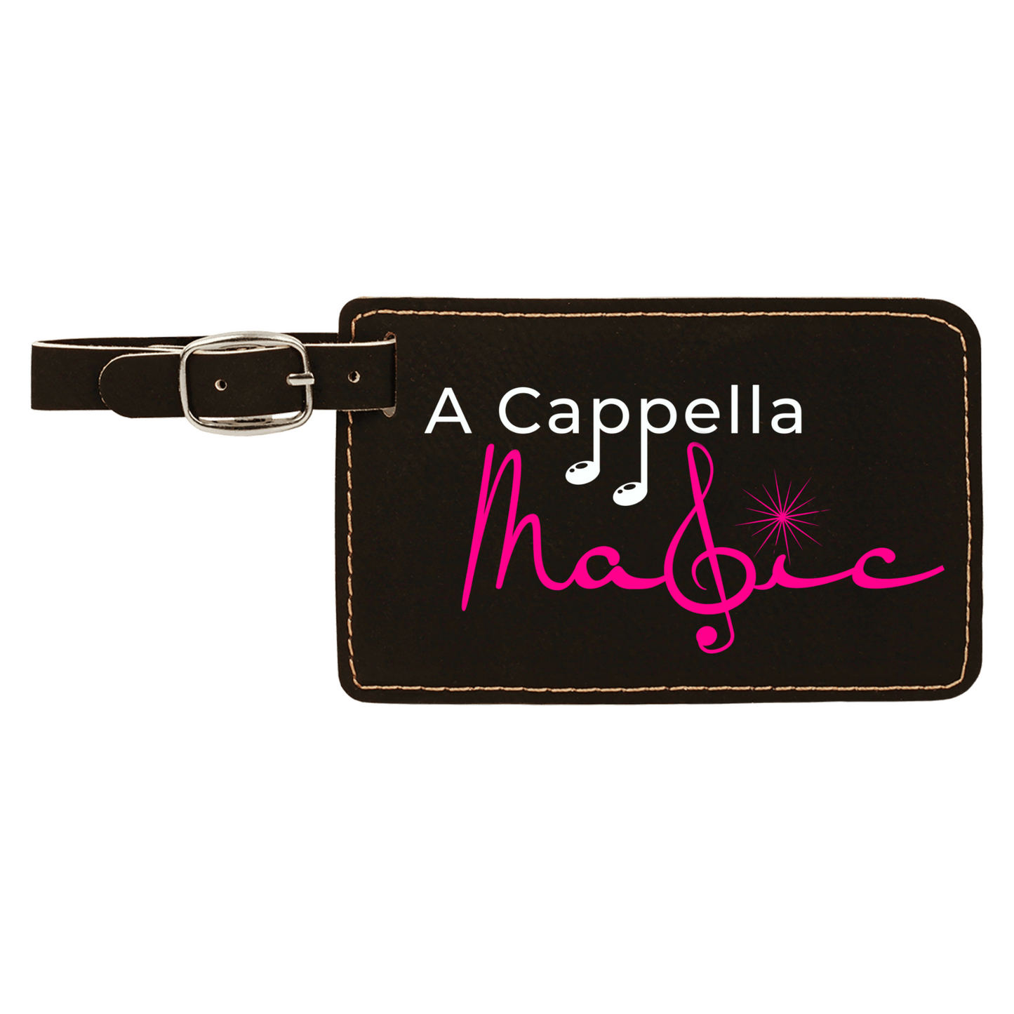 A Cappella Magic - Leatherette Luggage Tag