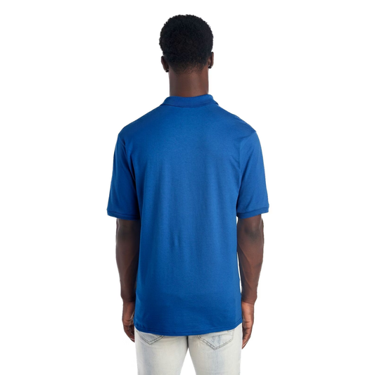 Akron Harmony Project Embroidered Unisex SpotShield™ Jersey Polo - Royal