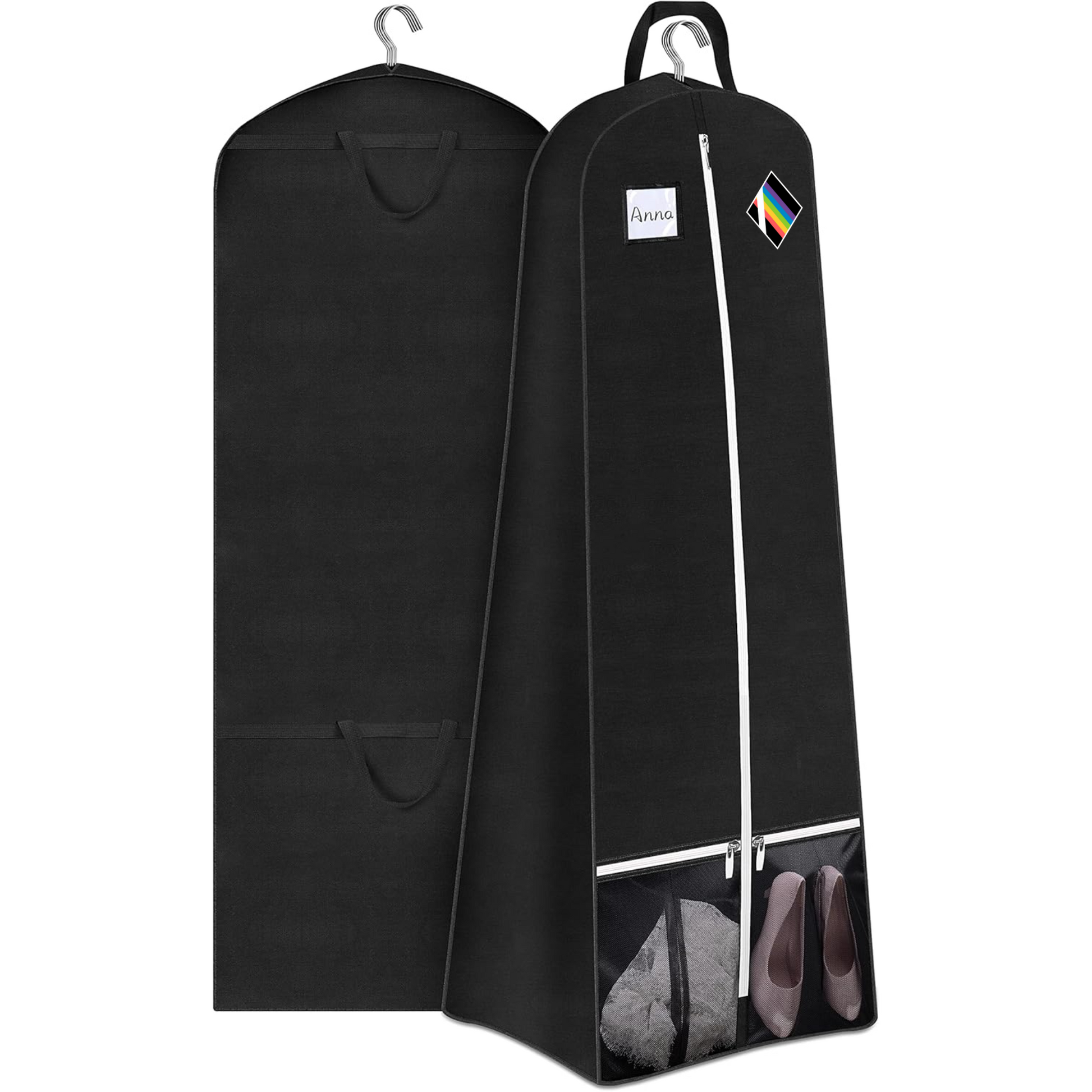Prism - Extra long Garment Bags for Dresses, Coats, Suits, etc. Custom Quartet Stuff Prism - Extra long Garment Bags for Dresses, Coats, Suits, etc. Custom Quartet Stuff