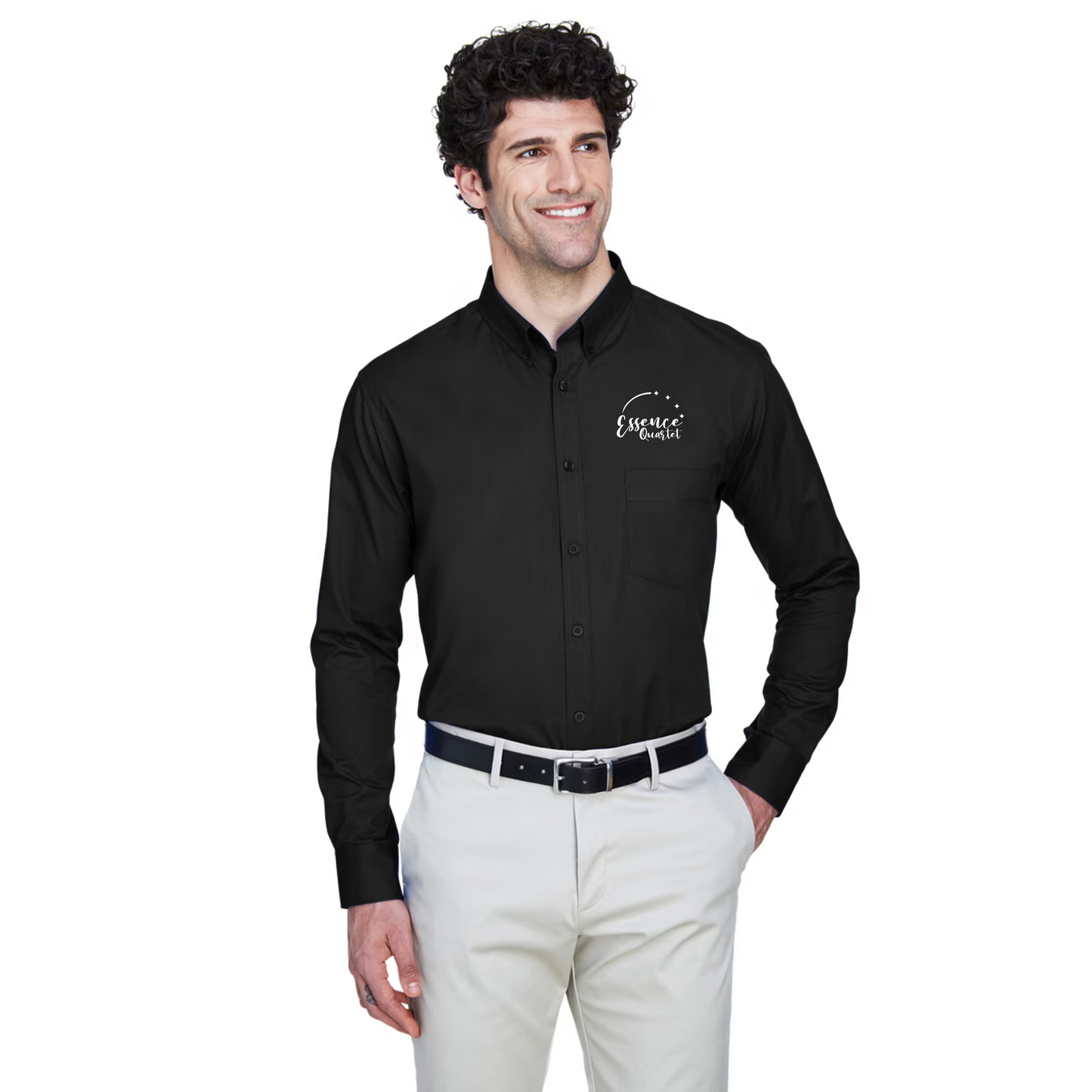 Essence - Printed Men's Operate Long-Sleeve Twill Shirt