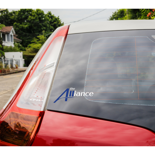The Alliance: Permanent, Waterproof Decal Sticker