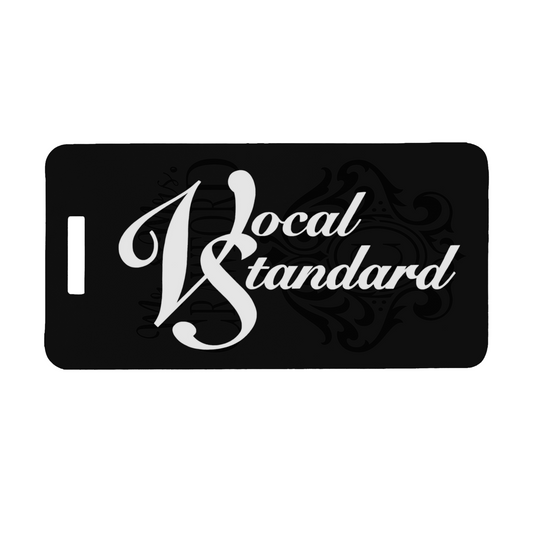Vocal Standard - Engraved Anodized Aluminum Luggage Tag