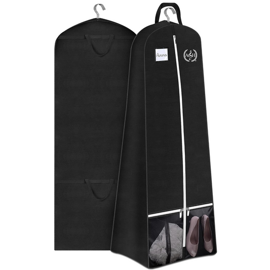 Ambassadors of Harmony - Embroidered Extra long Garment Bags for Dresses, Coats, Suits, etc.