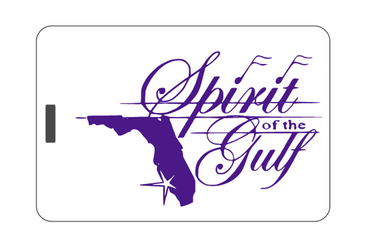 Spirit of the Gulf - Acrylic Engraved Luggage Tags