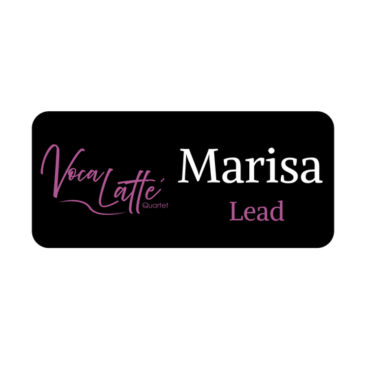 VocaLatte Name Tags