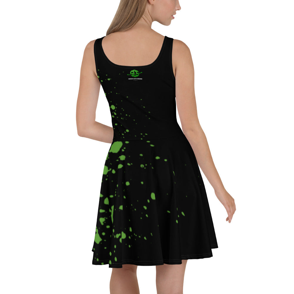 custom print skater dress Vibrant Printed Skater Dress Gift for Mom | Unique Patterns for Mother's Day