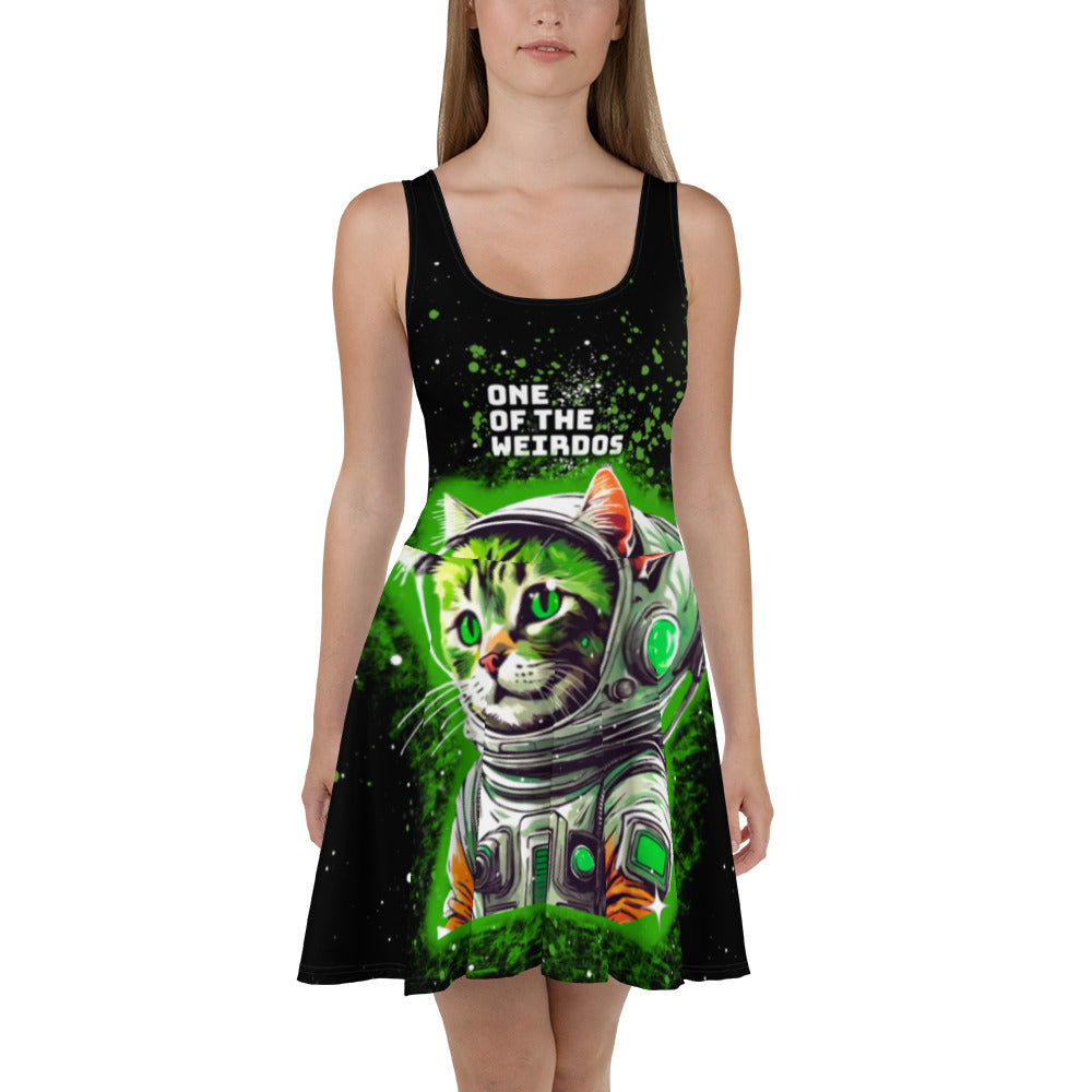 custom print skater dress Design Her Perfect Father's Day Tribute! Print On Demand Skater Dress for Celebrating Dad