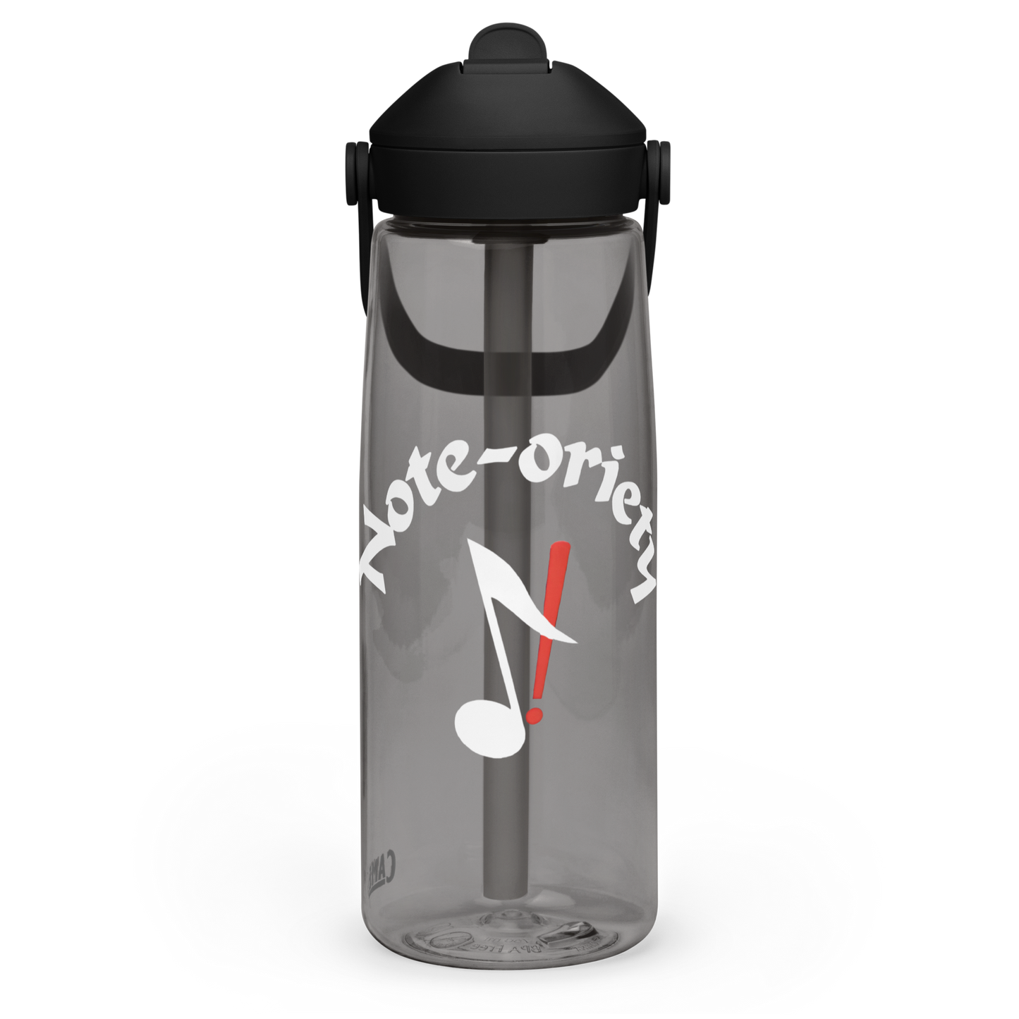 Note-oriety Printed Flip straw water bottle
