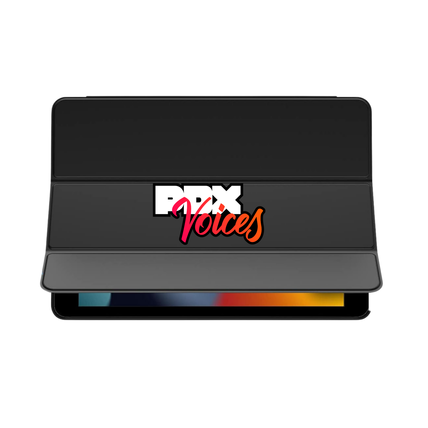 PDX Voices - Printed Case for iPad 10.2-Inch (2021/2020/2019 Model, 9/8/7 Generation), Auto Wake/Sleep Cover