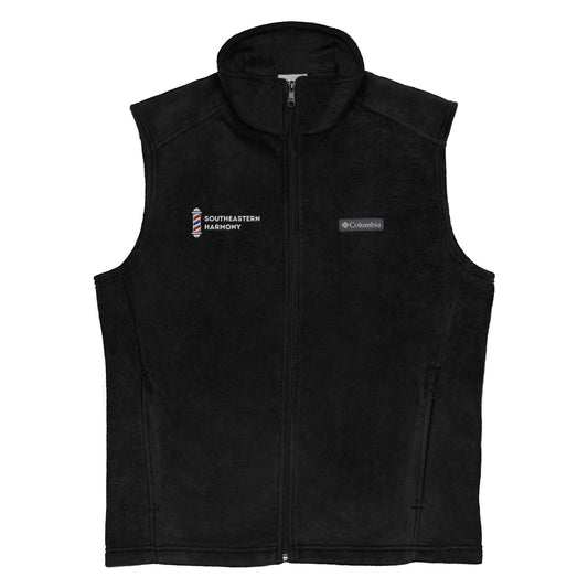 SHD - Regular fit Embroidered Columbia fleece vest