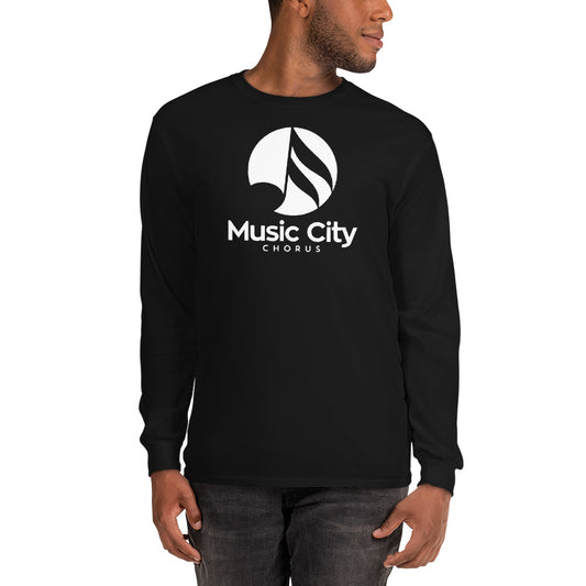 Music City Chorus - Printed Gildan Men’s Long Sleeve Shirt