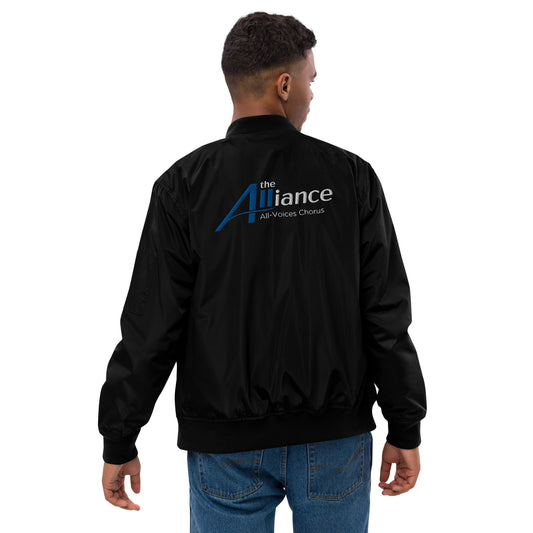 The Alliance - Embroidered Premium recycled bomber jacket