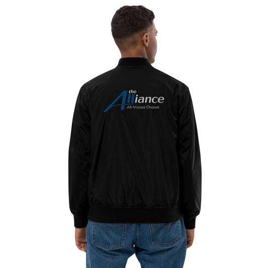 The Alliance - Embroidered Premium recycled bomber jacket