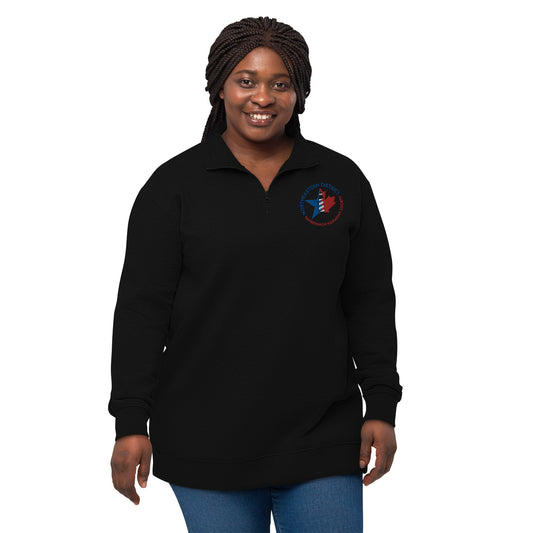 NED - Embroidered Regular Relaxed fit fleece pullover