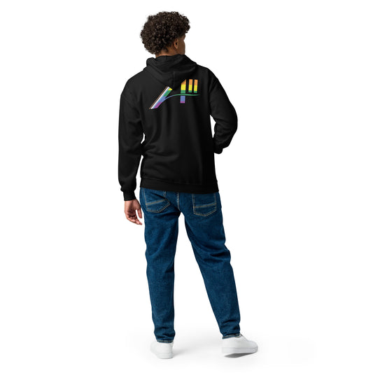 The Alliance - Pride Logo Unisex heavy blend zip hoodie