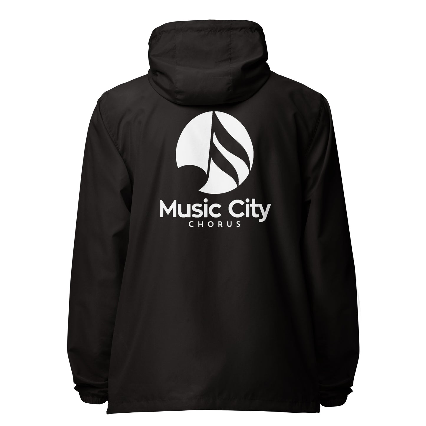 Music City Chorus - Printed Unisex lightweight zip up windbreaker