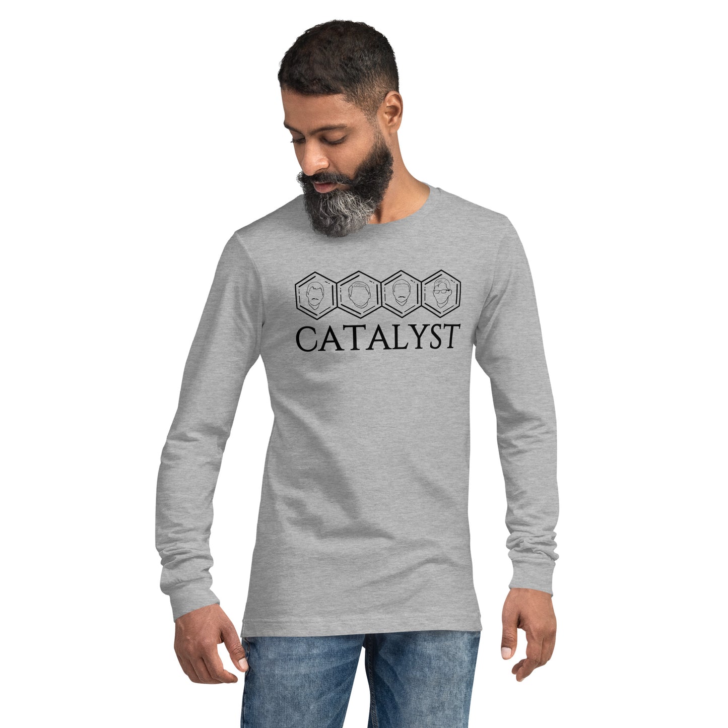 Catalyst - Printed Unisex Long Sleeve Tee