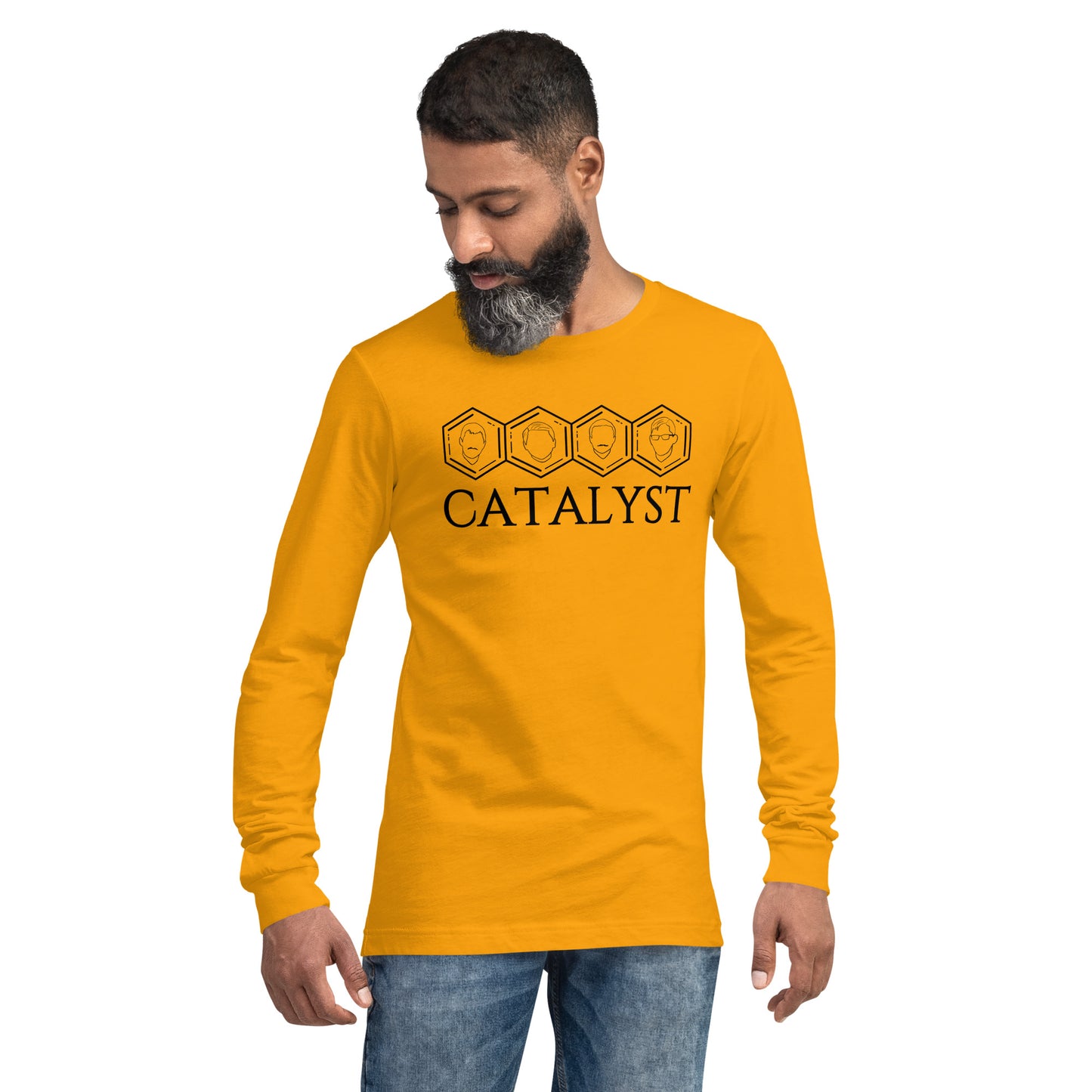 Catalyst - Printed Unisex Long Sleeve Tee