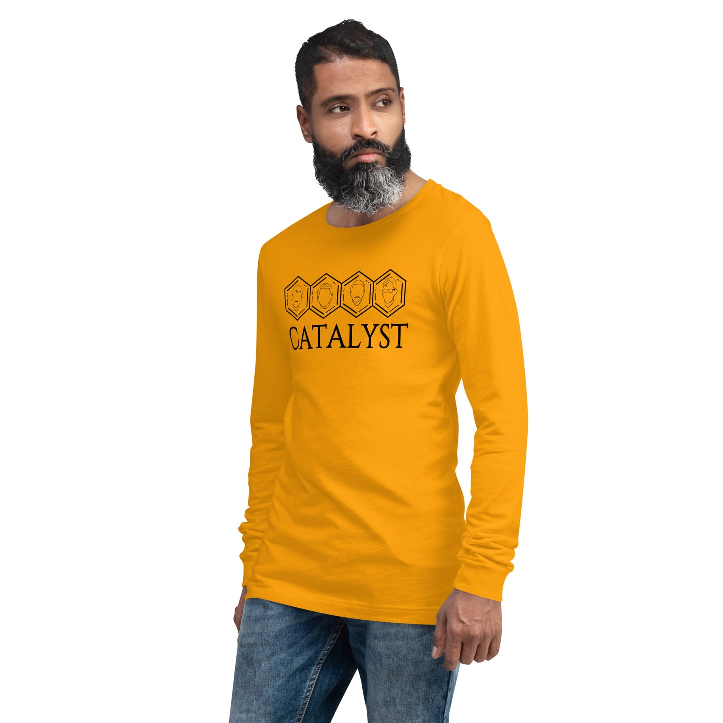 Catalyst - Printed Unisex Long Sleeve Tee