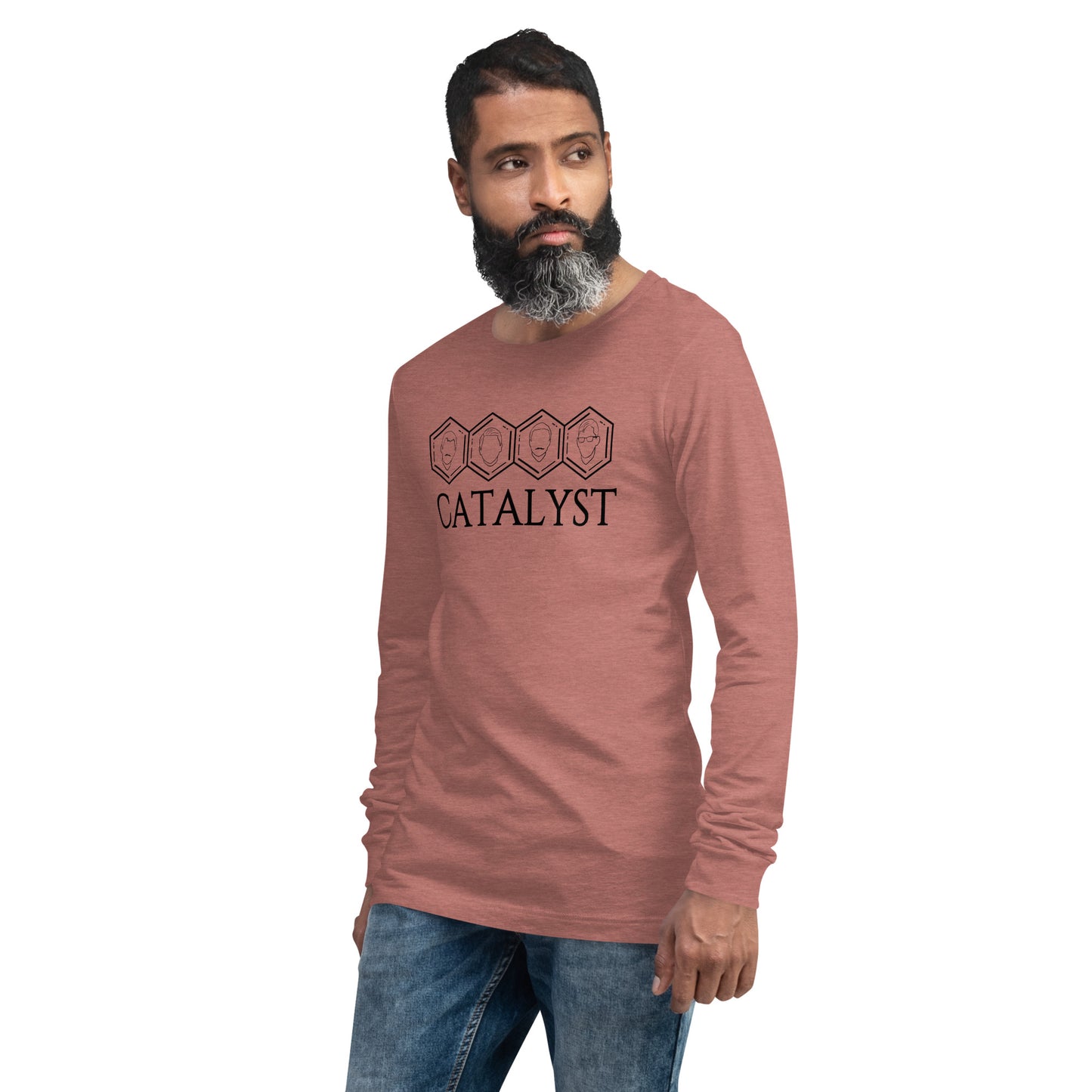Catalyst - Printed Unisex Long Sleeve Tee