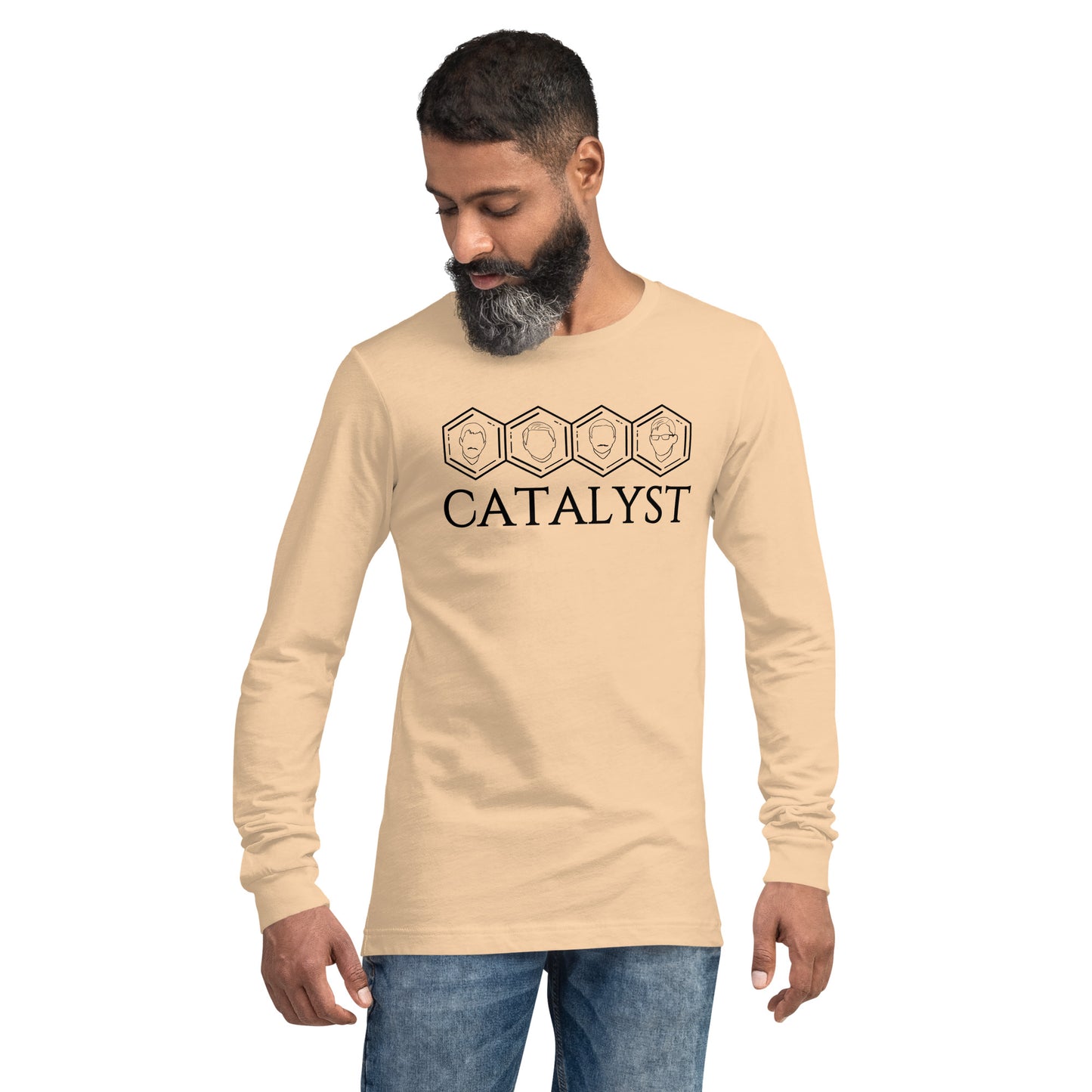 Catalyst - Printed Unisex Long Sleeve Tee