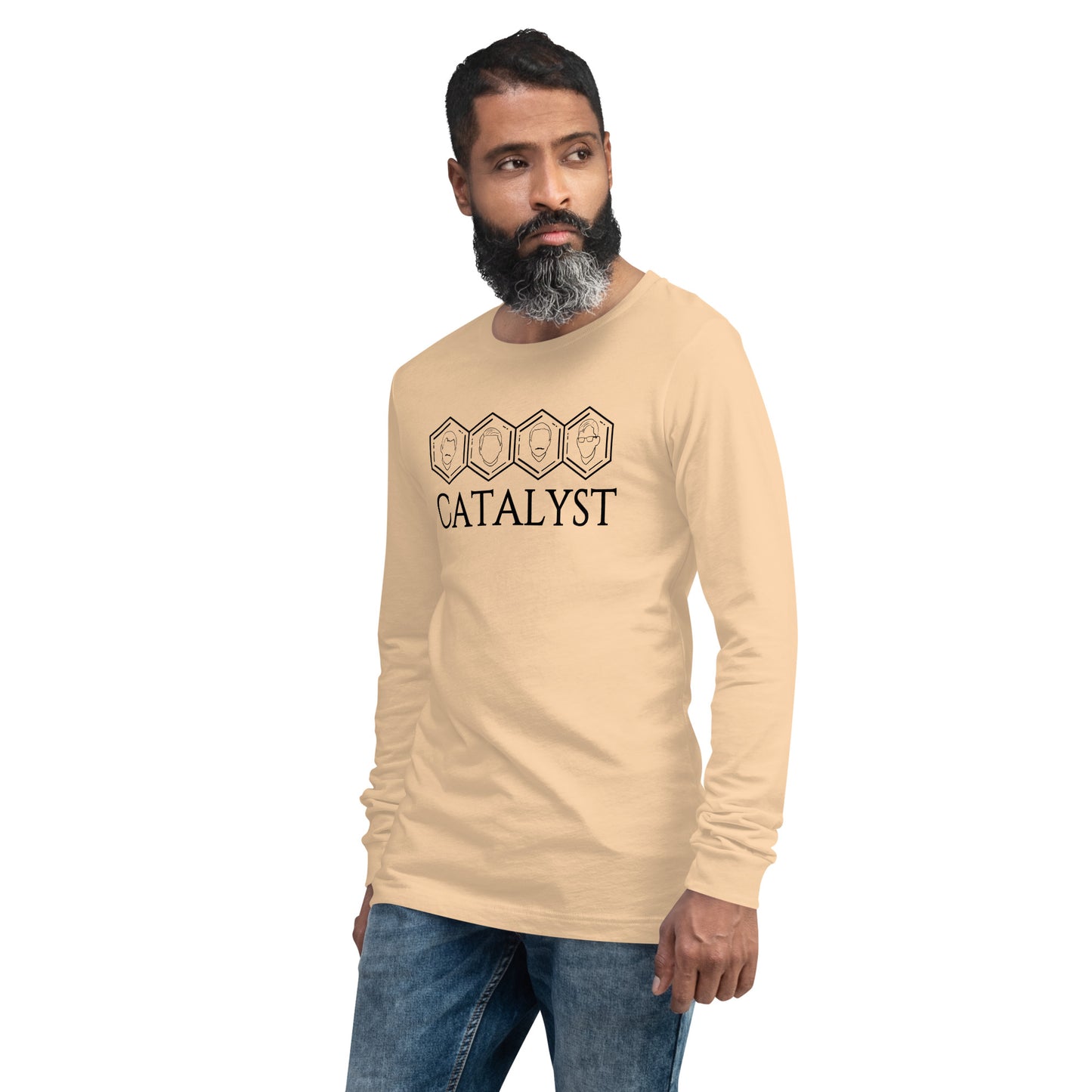 Catalyst - Printed Unisex Long Sleeve Tee