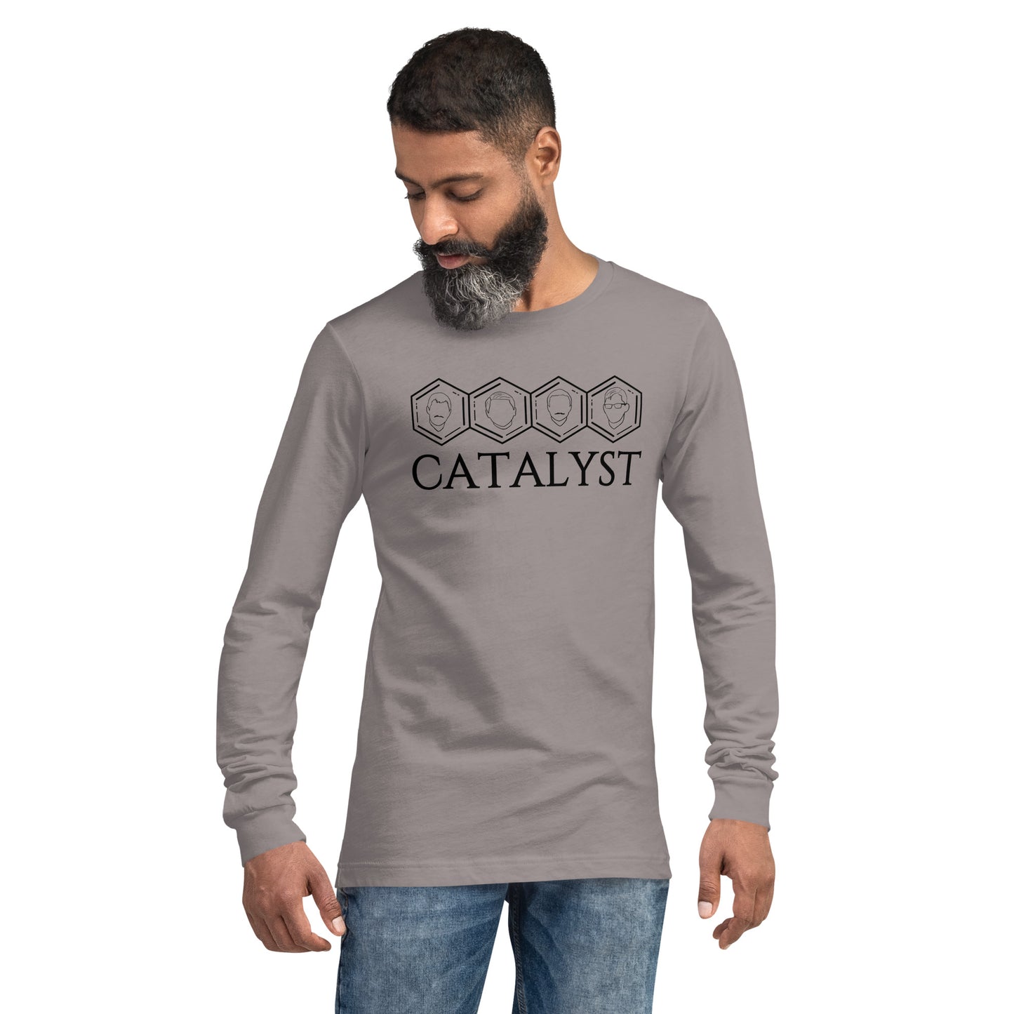 Catalyst - Printed Unisex Long Sleeve Tee