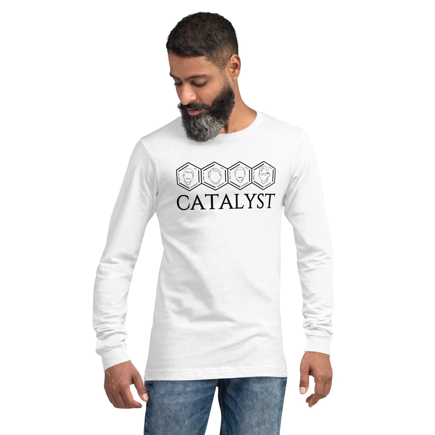 Catalyst - Printed Unisex Long Sleeve Tee