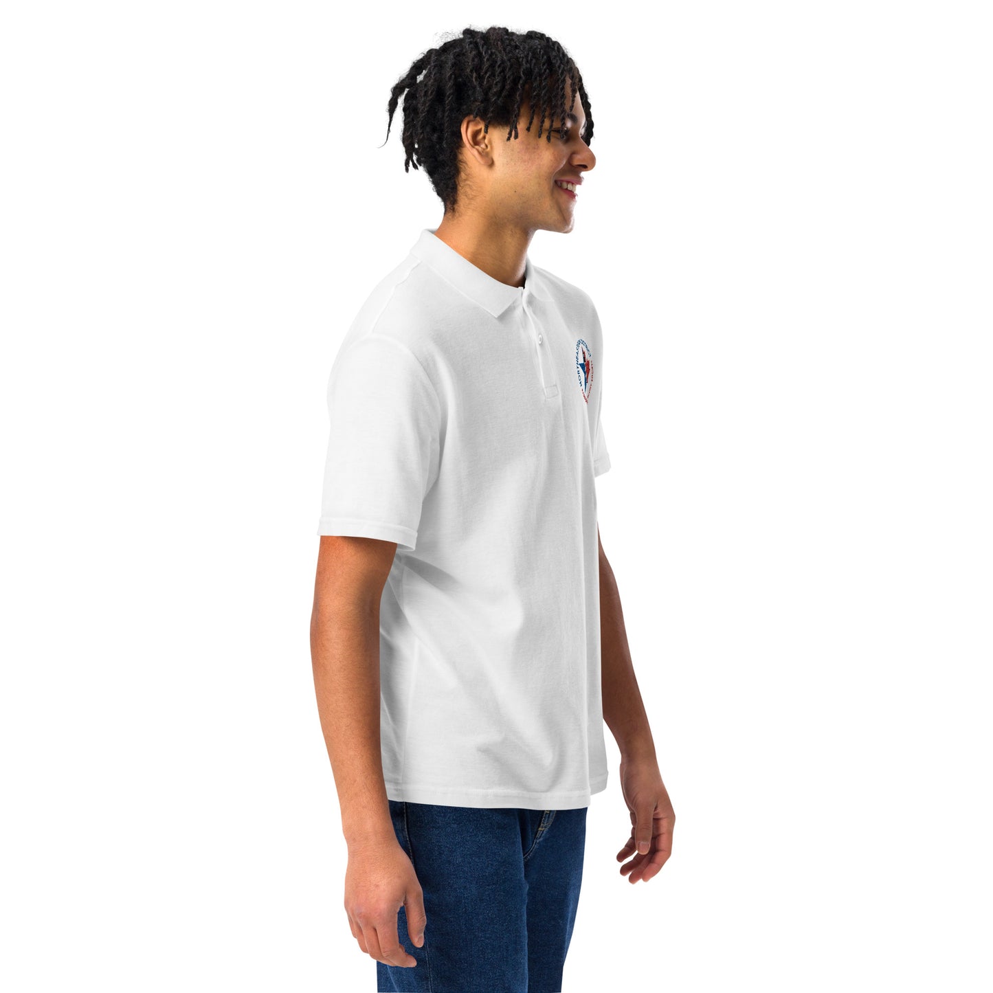 NED - Embroidered Relaxed fit - pique polo shirt