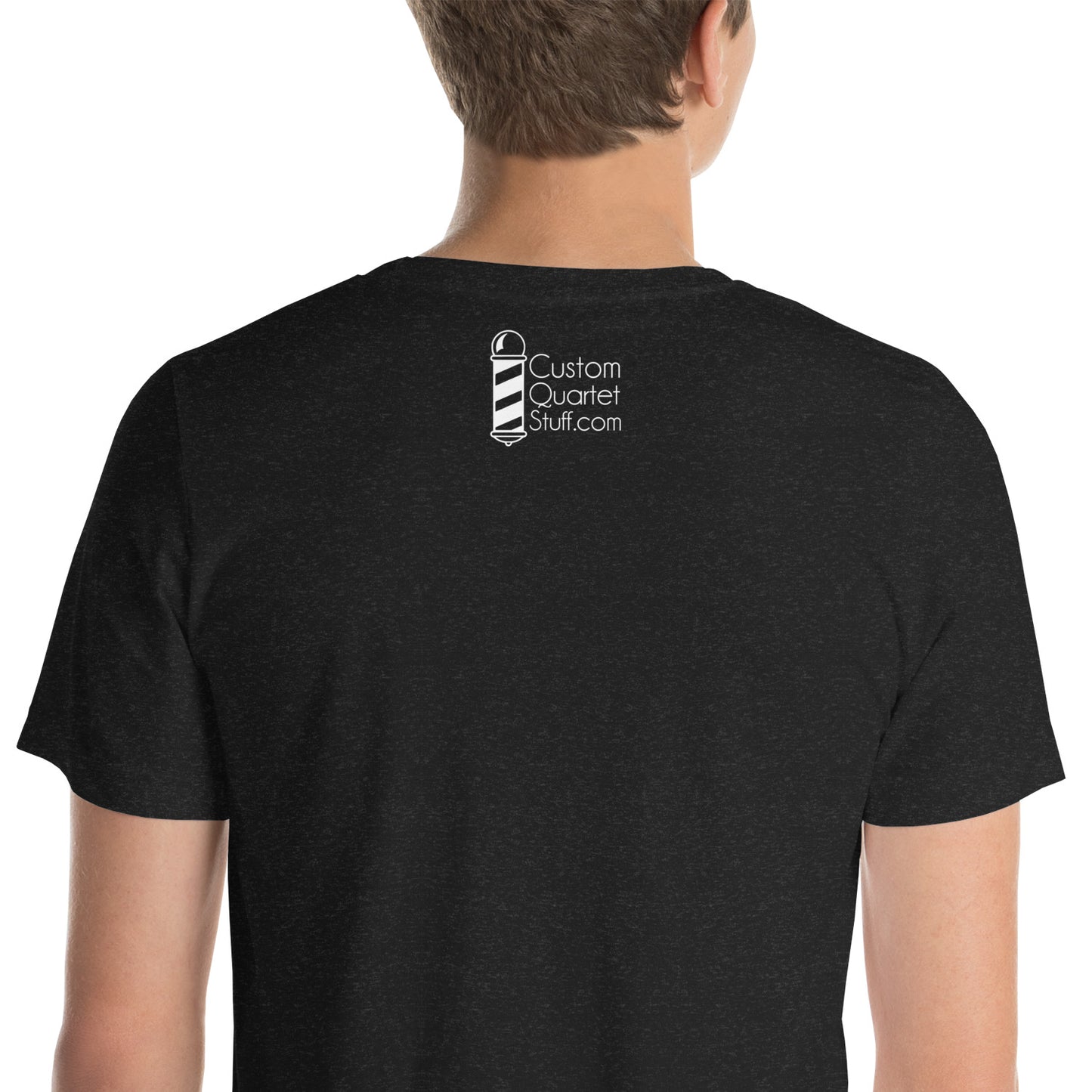 A Day without Barbershop - Printed Unisex t-shirt