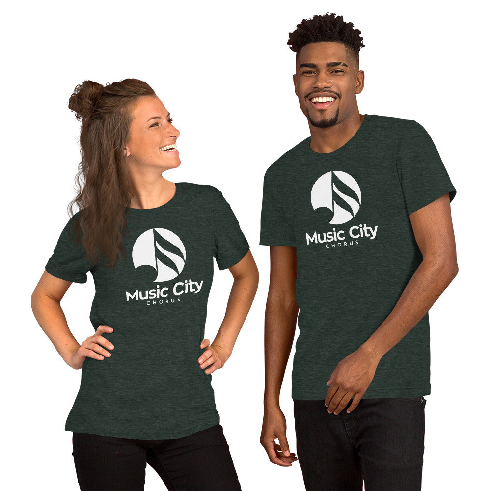 Music City Chorus - Printed Unisex t-shirt