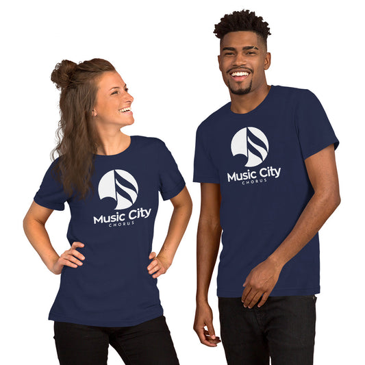 Music City Chorus - Printed Unisex t-shirt