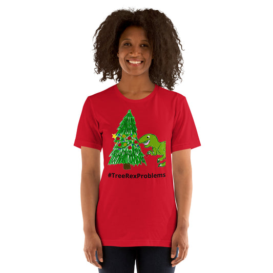 Clever Girl trex Christmas - regular fit t-shirt