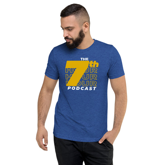 7th Hour Podcast - Printed Super Soft Triblend -Short sleeve t-shirt