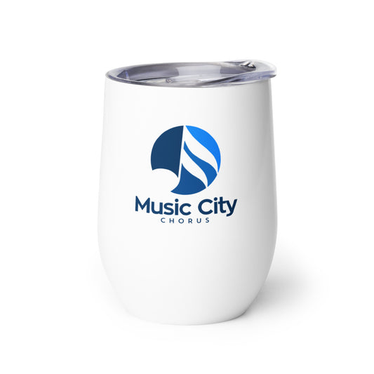 Music City Chorus - Wine tumbler