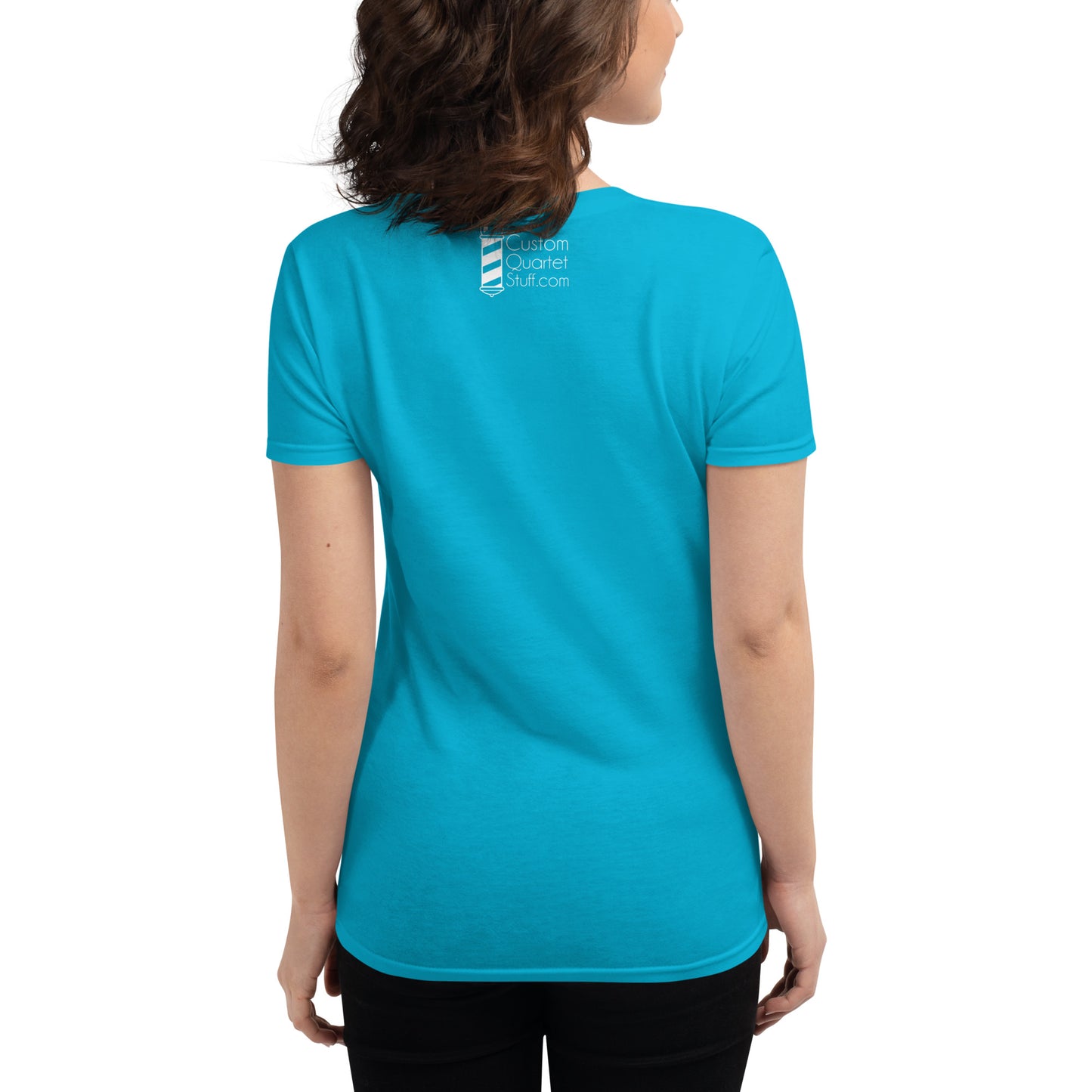 SHD Printed - Fitted Women's short sleeve t-shirt