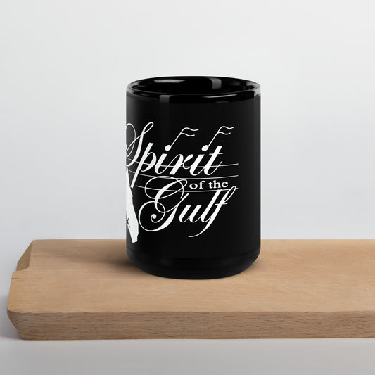 Spirit of the Gulf - Printed Black Glossy Mug