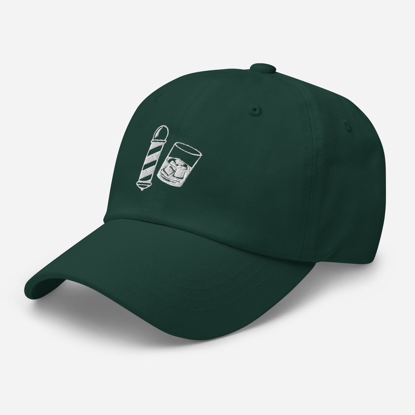 Barbershop & whiskey - Embroidered Dad hat