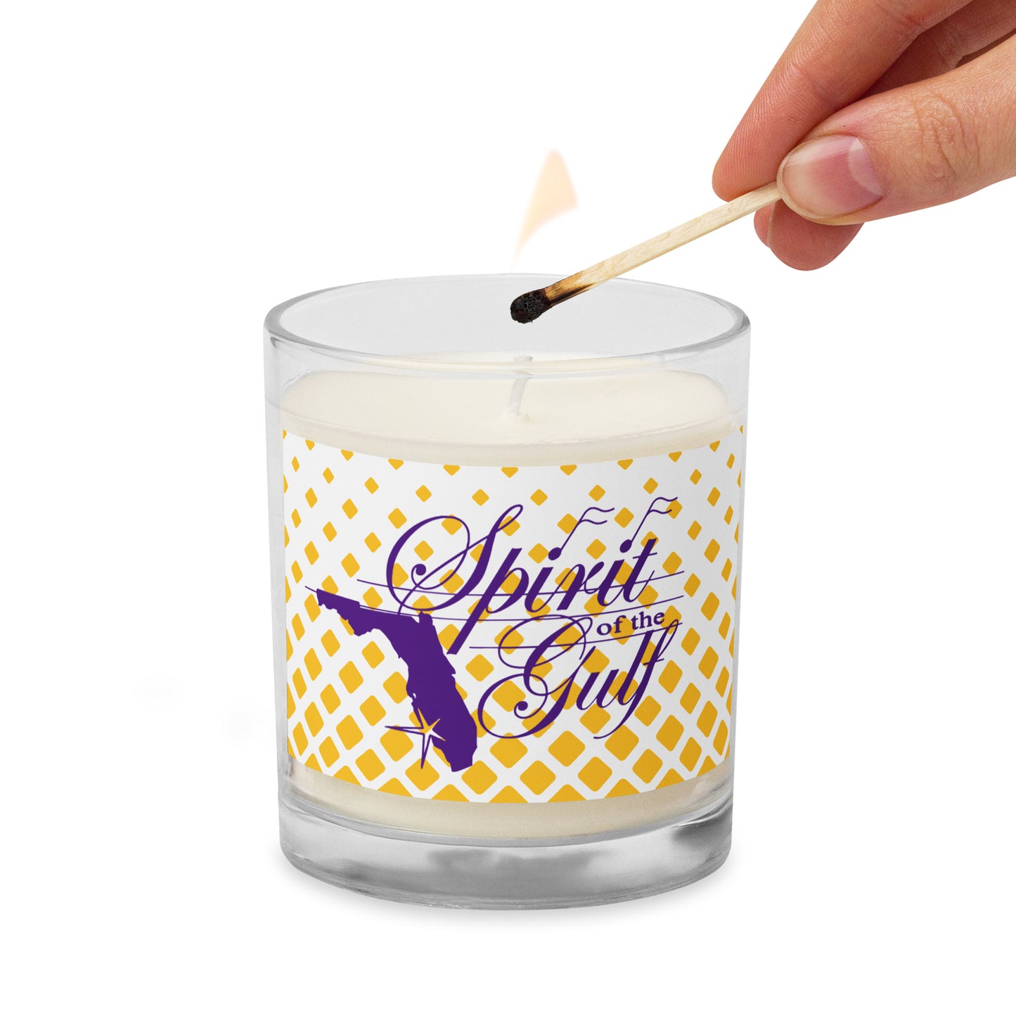 Spirit of the Gulf - Glass jar soy wax candle