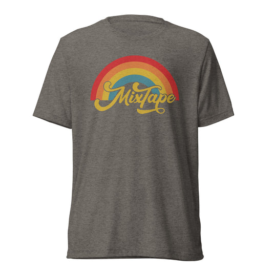 MixTape: Rainbow Logo: Super Soft Short sleeve t-shirt