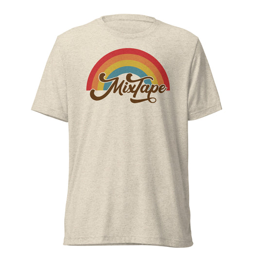 MixTape: Rainbow Logo: Super Soft Short sleeve t-shirt