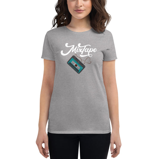 MixTape - Cassette Love:  Printed Women's Fit short sleeve t-shirt
